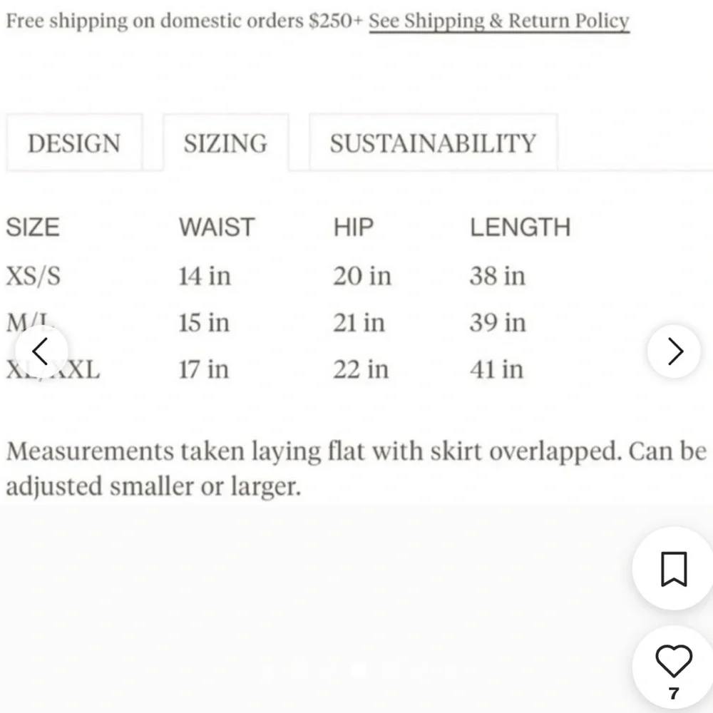 OZMA The Wrap Skirt Light Linen Black M/L - Picture 5 of 7